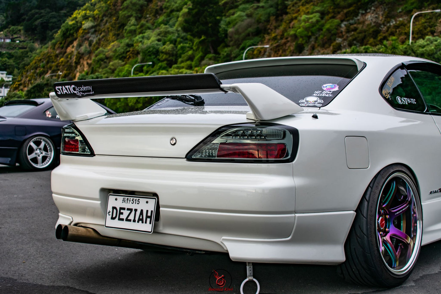 Nissan R32 & S14 Gurney Flap / Rear Spoiler Lip (Carbon Fiber) - Boosted Kiwi