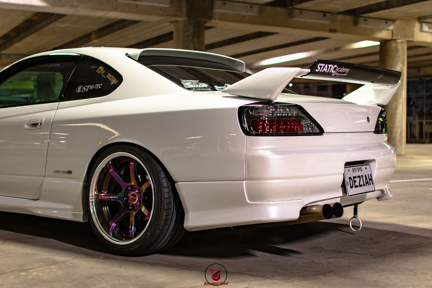 Nissan R32 & S14 Gurney Flap / Rear Spoiler Lip (Carbon Fiber) - Boosted Kiwi