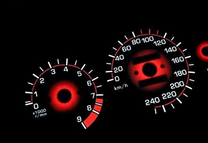 Honda Civic EG Glow Style Cluster Overlays - 240km - Boosted Kiwi