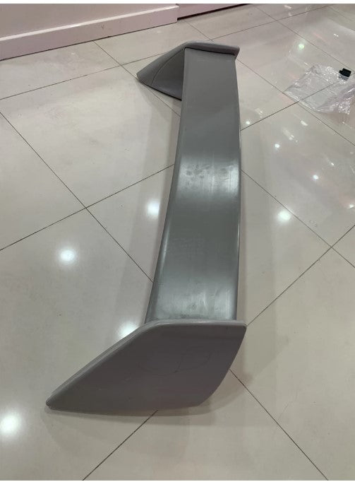 Mitsubishi Lancer Evo 8 / 9 Style Rear Wing / Spoiler (Plastic - 3 Piece) - Boosted Kiwi