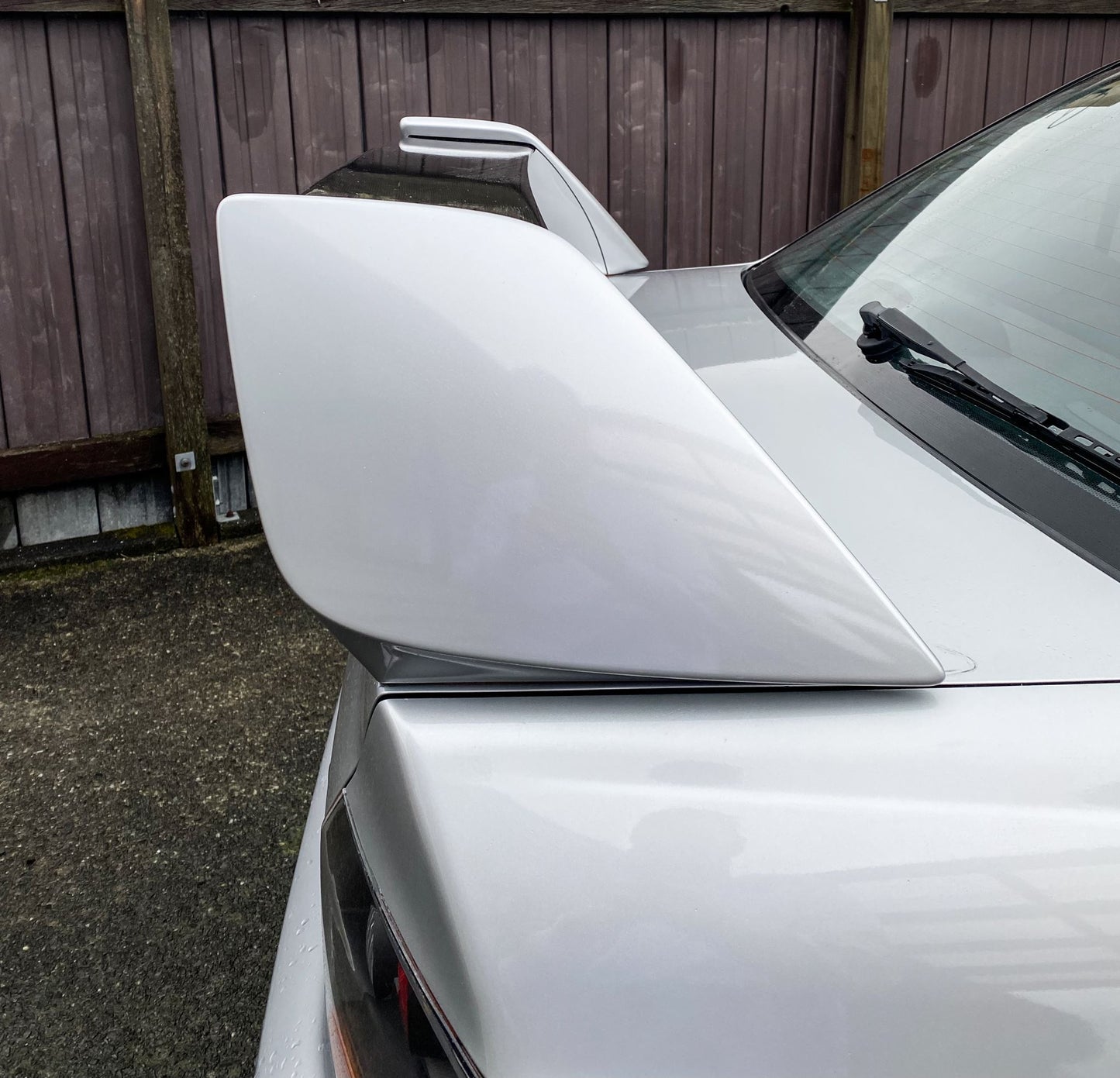 Mitsubishi Lancer Evo 8 / 9 Style Rear Wing / Spoiler (Plastic - 3 Piece) - Boosted Kiwi