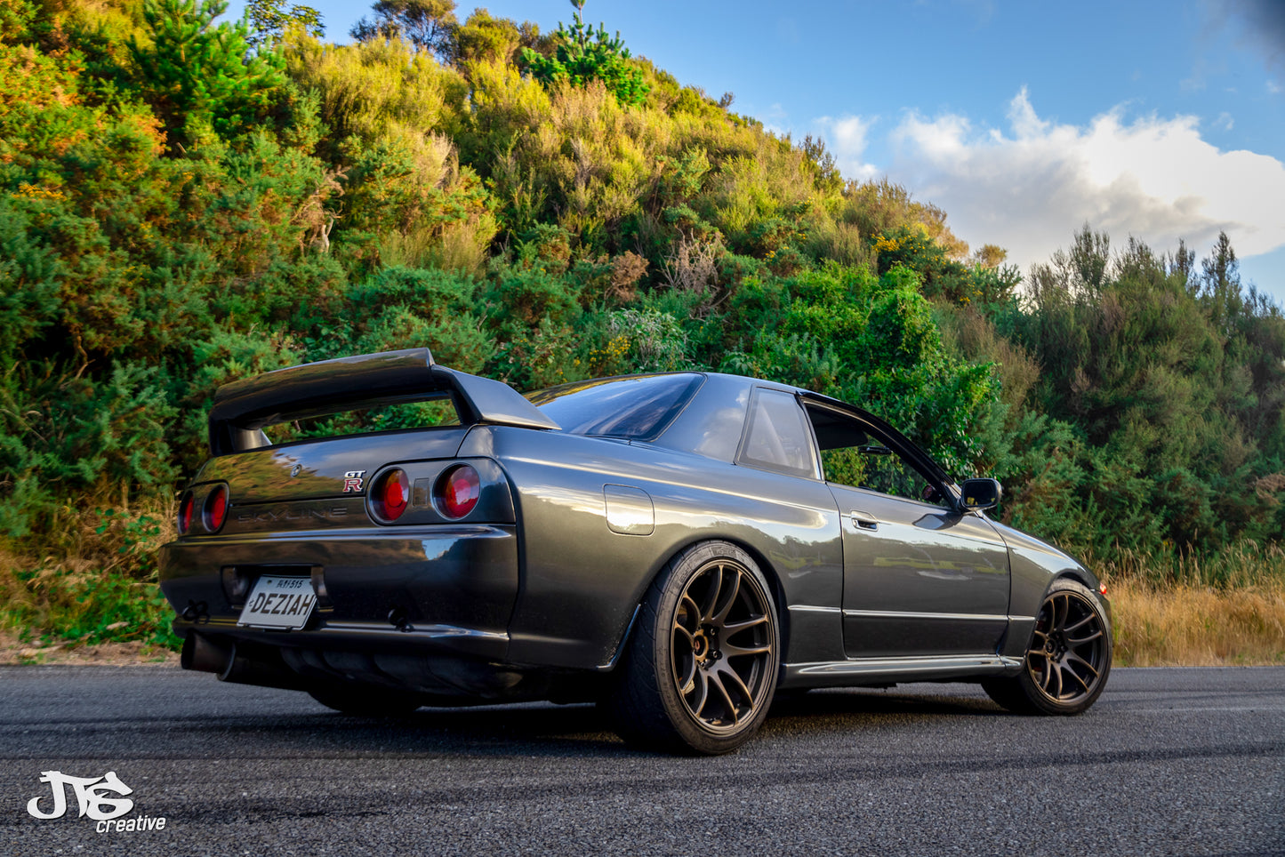 Nissan R32 & S14 Gurney Flap / Rear Spoiler Lip (Carbon Fiber) - Boosted Kiwi
