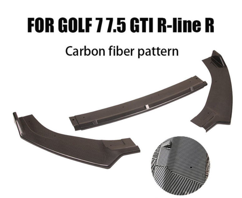 Volkswagen VW Golf Mk7 / Mk7.5 GTI Golf R / R-Line Front Lip / Splitter