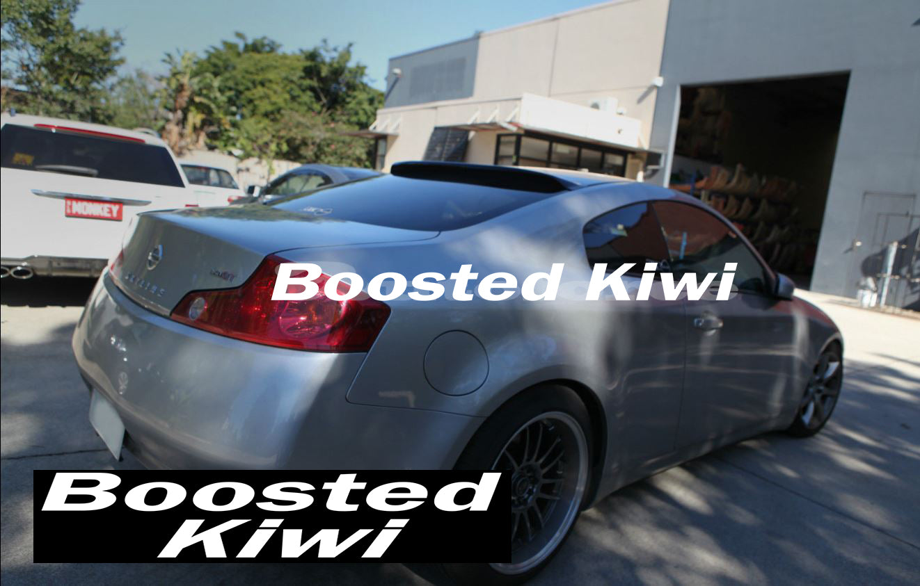 Nissan V35 / 350GT Skyline Rear Roof Spoiler / Visor – Boosted Kiwi