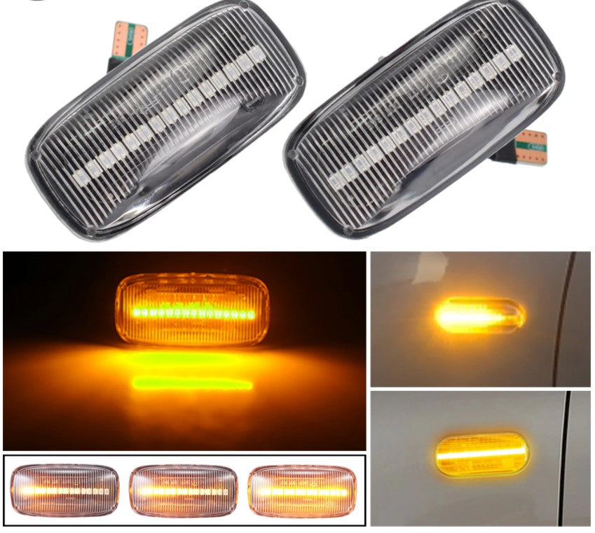 Nissan Silvia S15 / Cefiro A32 / Pulsar N15 / Skyline R34 LED Side Indicators - Boosted Kiwi