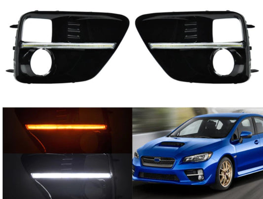 Subaru Impreza WRX / STI Front DRL / Indicator Bezel - Boosted Kiwi