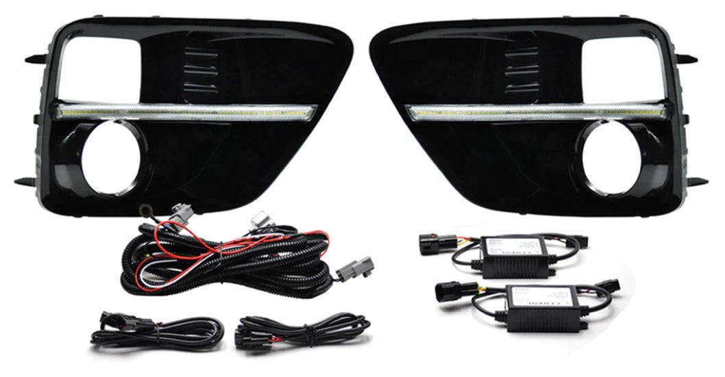 Subaru Impreza WRX / STI Front DRL / Indicator Bezel - Boosted Kiwi