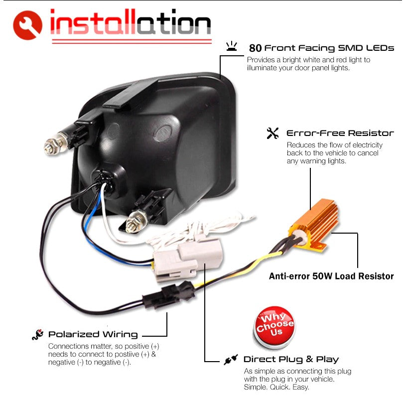 Subaru Impreza WRX / STI 2015+ (VA) Sequential Front Indicators / DRL's - Boosted Kiwi