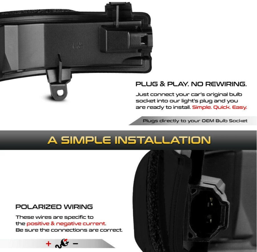 Subaru Impreza WRX / STI (VA) 2015+ LED Wing Mirror Sequential Indicators - Boosted Kiwi