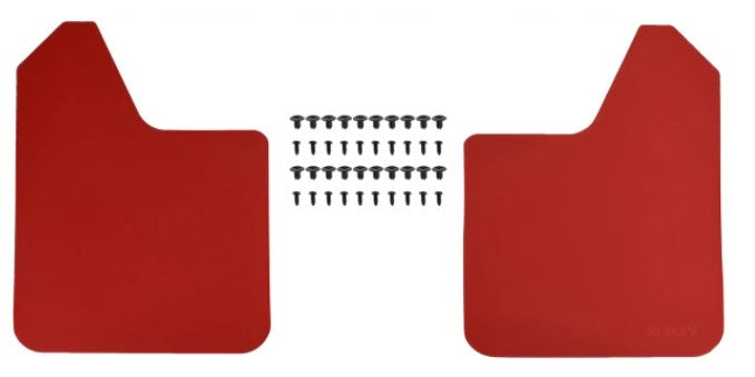Universal / Subaru Mudflaps / Splash Guards / Mudguards - Red or Black - Boosted Kiwi