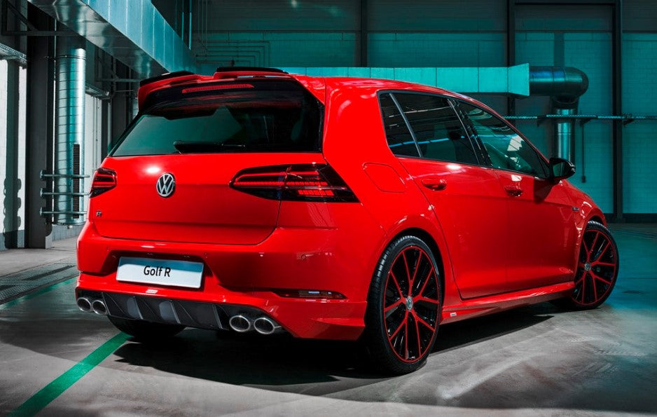 Volkswagen VW Golf GTI / R MK7 / 7.5 / R / Audi S1 Roof Spoiler Extension Lips - Boosted Kiwi