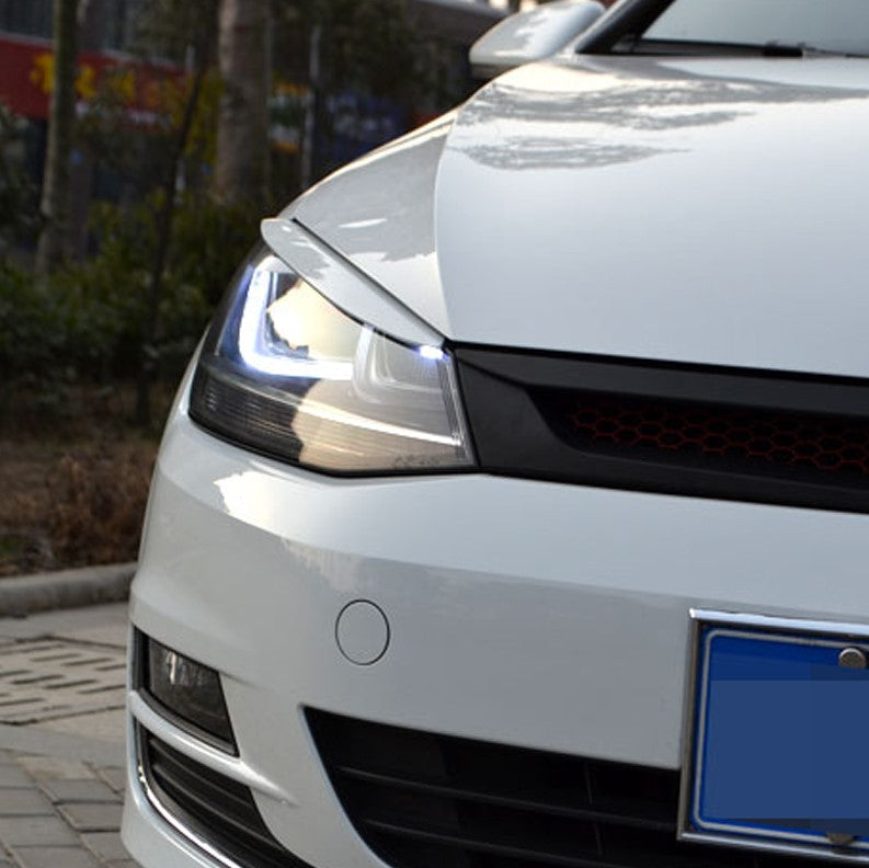 VW Golf Mk7 GTI / R Eyelids - Black or White - Boosted Kiwi