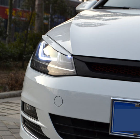 VW Golf Mk7 GTI / R Eyelids - Black or White - Boosted Kiwi