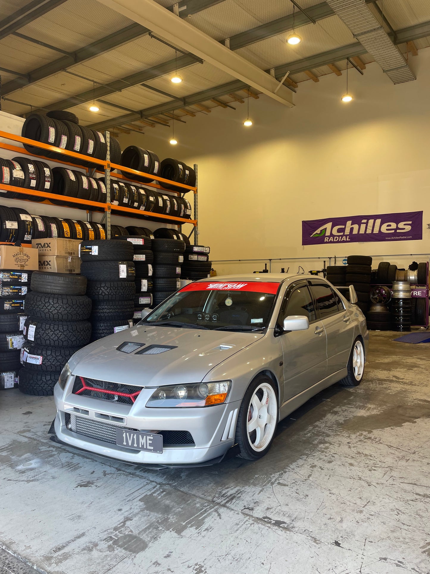 Mitsubishi Evo Front Mount Power Brace / Power Bar (CT9A Evo 7 - Evo 9)