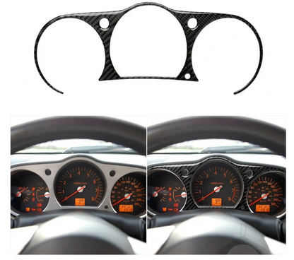 Nissan 350z / Z33 / Fairlady Z Carbon Fiber Speedo / Instrument Cluster Overlay