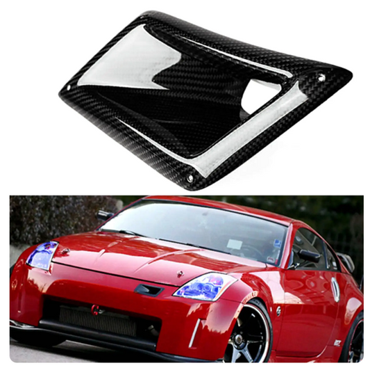 Nissan 350z / Z33 / Fairlady Z Front Bumper Intake Vent (Carbon Fiber)