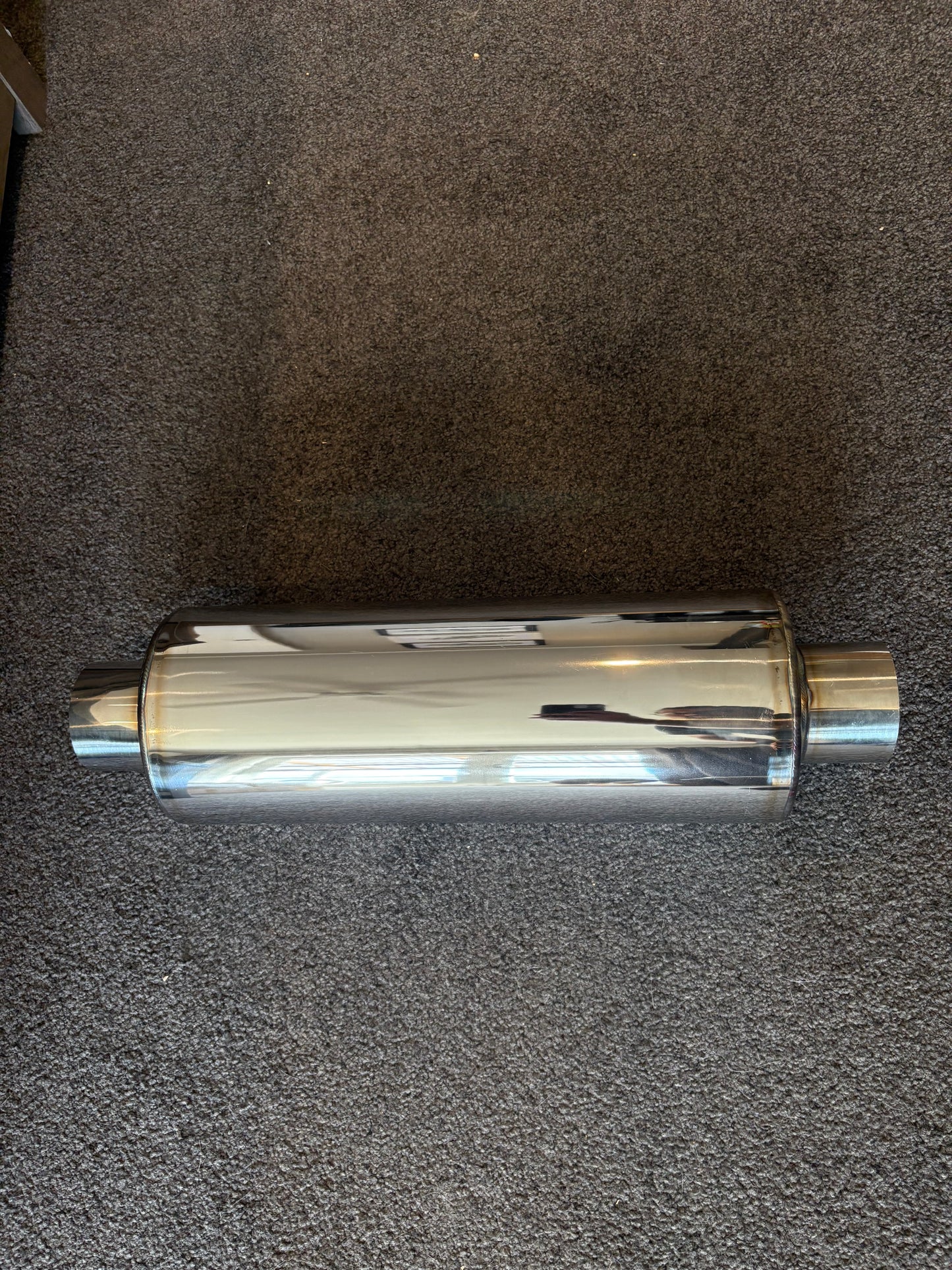 6" Round Body Mid / Stub Muffler / Resonator