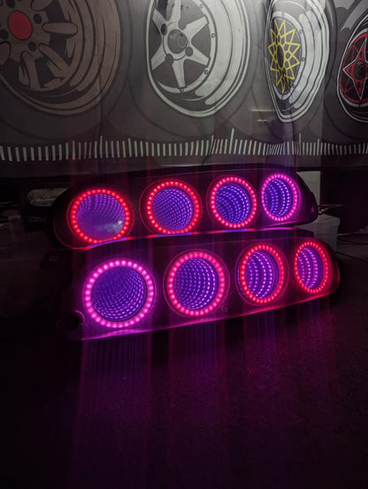Custom Addressable LED Toyota Supra Mk4 Infinity Tail Lights