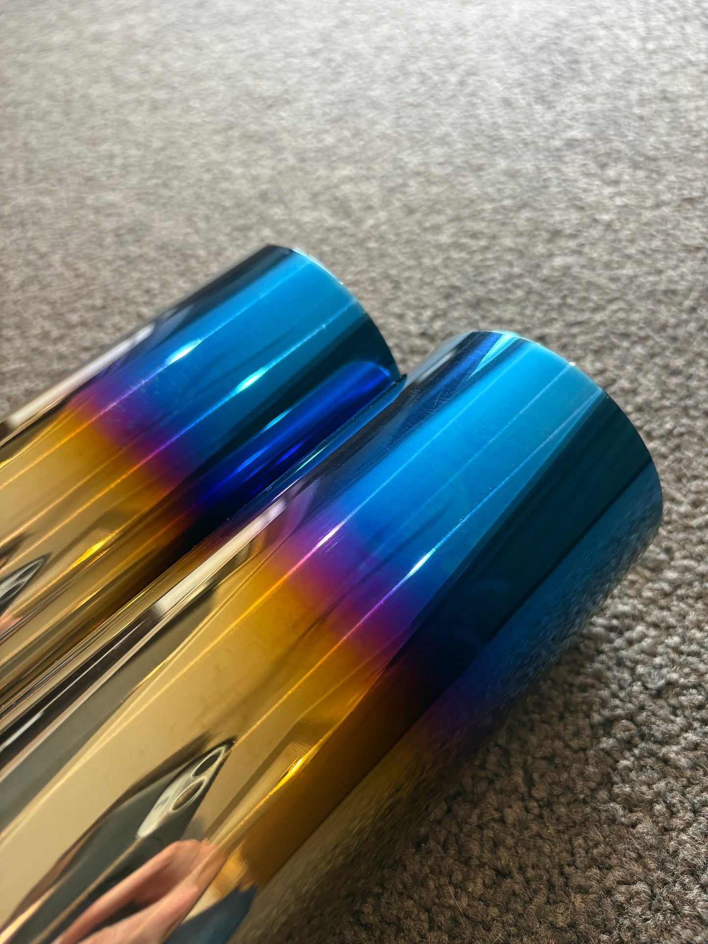 Stainless Steel 3" (76mm) Shotgun Exhaust Tip (High Quality Stainless Steel)