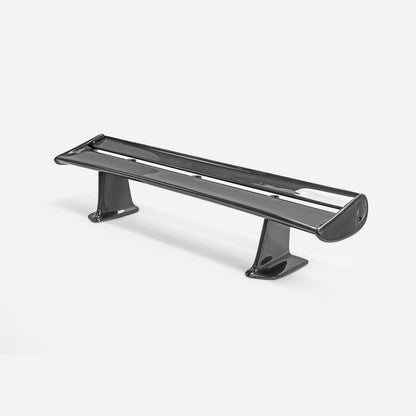Nissan Skyline R34 GTR Style Rear Spoiler w JUN High Legs (Carbon Fiber)