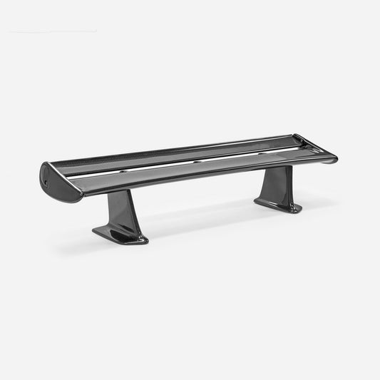 Nissan Skyline R34 GTR Style Rear Spoiler w JUN High Legs (Carbon Fiber)