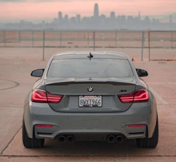 BMW F82 M4 Style Rear Ducktail Spoiler / Lip (2014 - 2020)