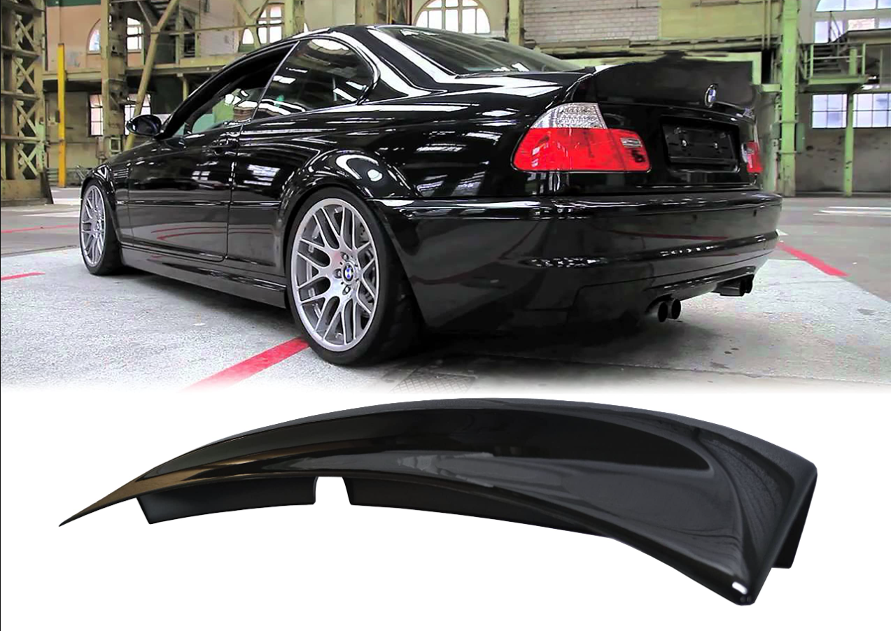 BMW CSL Style Rear Ducktail Spoiler / Lip (E46 3 Series) – Boosted Kiwi