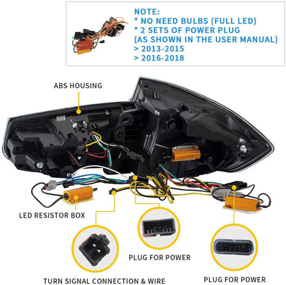 BMW 3 Series 2012 - 2018 (F30 / F80) LED Tail Lights