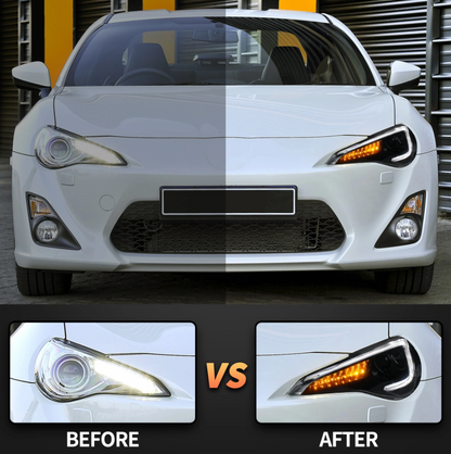 Subaru BRZ / Toyota 86 GT86 LED Headlights