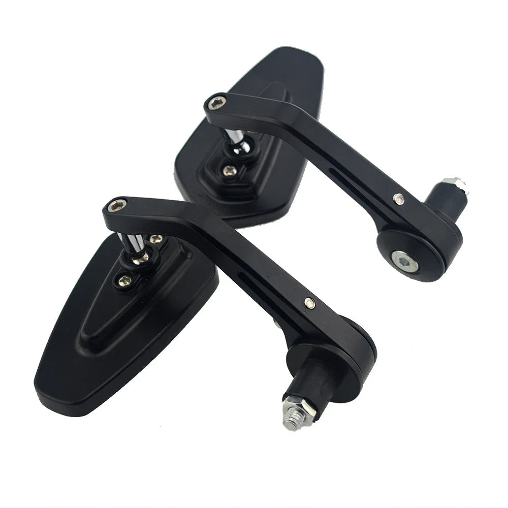 Universal Motorbike / Motorcycle Bar End Wing / Side Mirrors