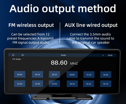 Universal Carplay / Android Auto Screen Display (+ Reversing Camera)