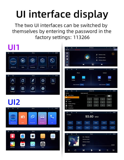 Universal Carplay / Android Auto Screen Display (+ Reversing Camera)