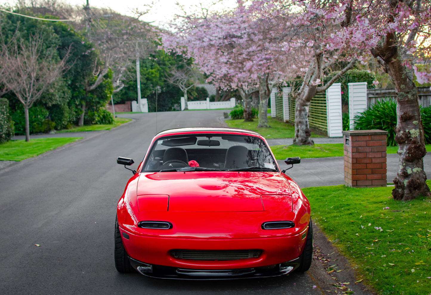 Mazda Miata / Mx-5 / Roadster GV Style Front Lip (NA) - Plastic