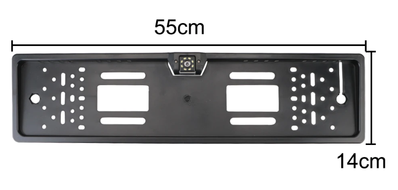 European Licence / Number Plate Surround Reversing Camera Kit