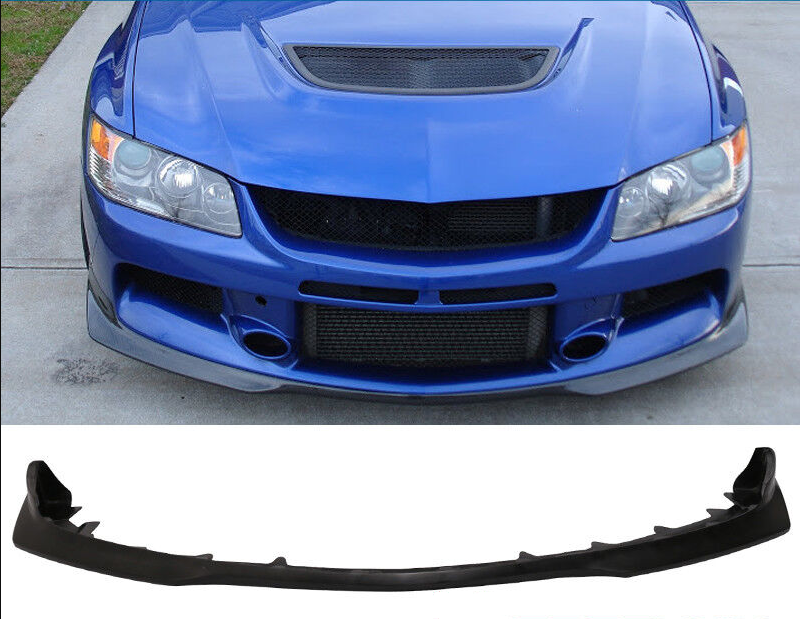 Mitsubishi Lancer Evo 9 Front Lip - Plastic (2006 - 2007) - 6512A046RA