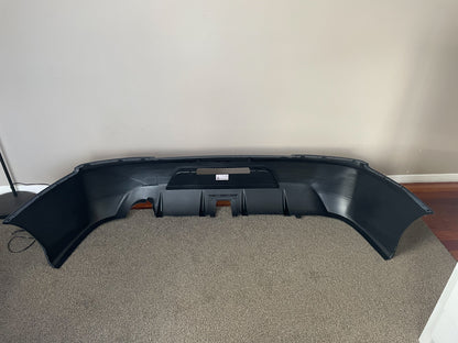 Mitsubishi Lancer Evo 9 Style Rear Bumper - PLASTIC (CT9A Evo IX)