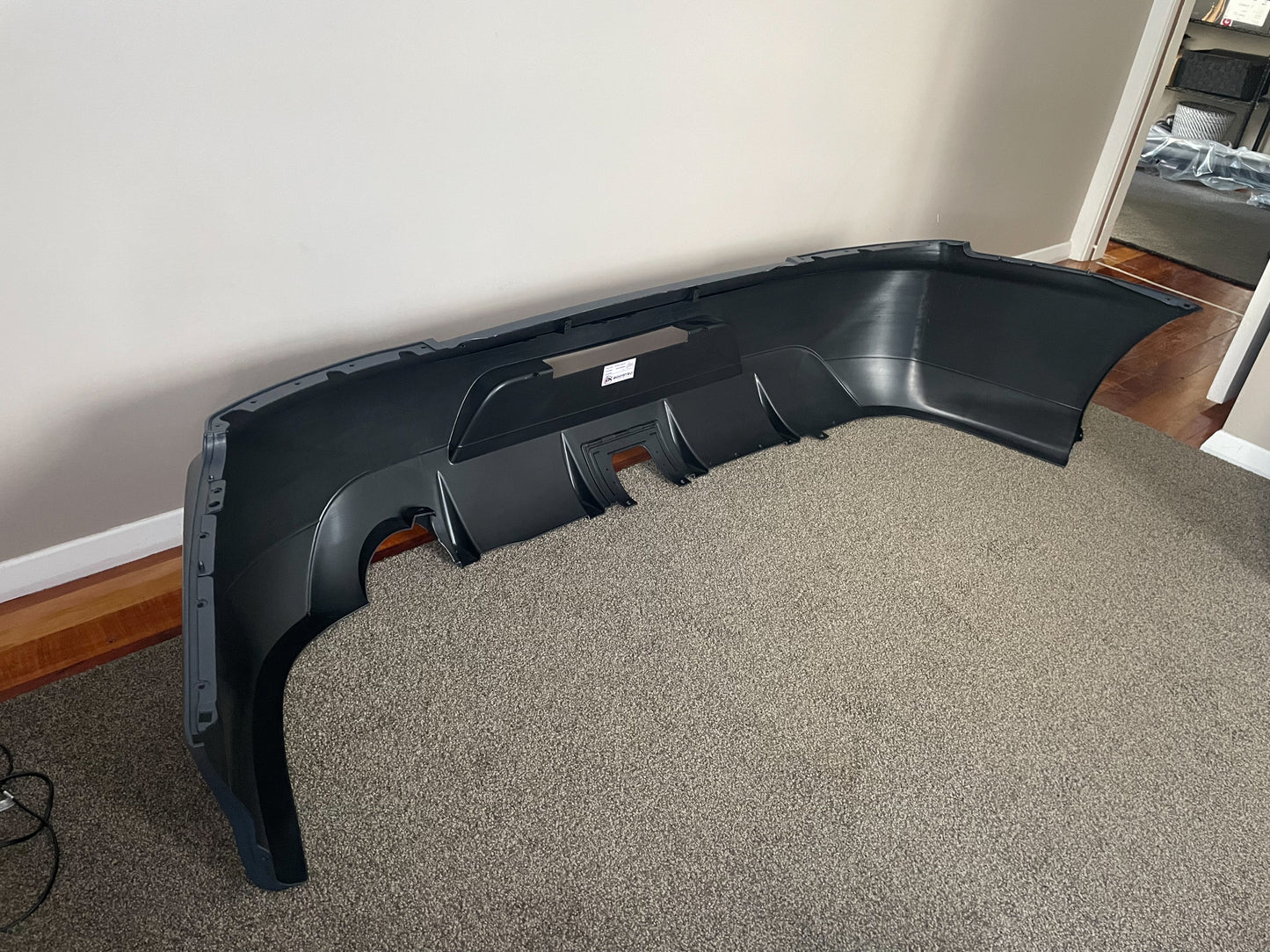 Mitsubishi Lancer Evo 9 Style Rear Bumper - PLASTIC (CT9A Evo IX)