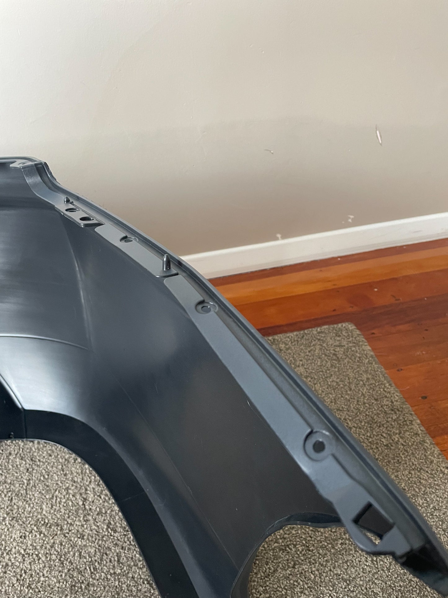 Mitsubishi Lancer Evo 9 Style Rear Bumper - PLASTIC (CT9A Evo IX)