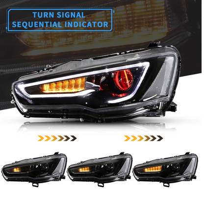 Mitsubishi Lancer Evo X / 10 / Lancer / Ralliart LED Headlights