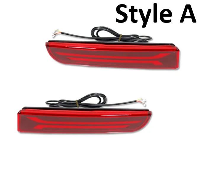 Mitsubishi Lancer / Ralliart / Evolution 10 X LED Rear Bumper Reflecto ...