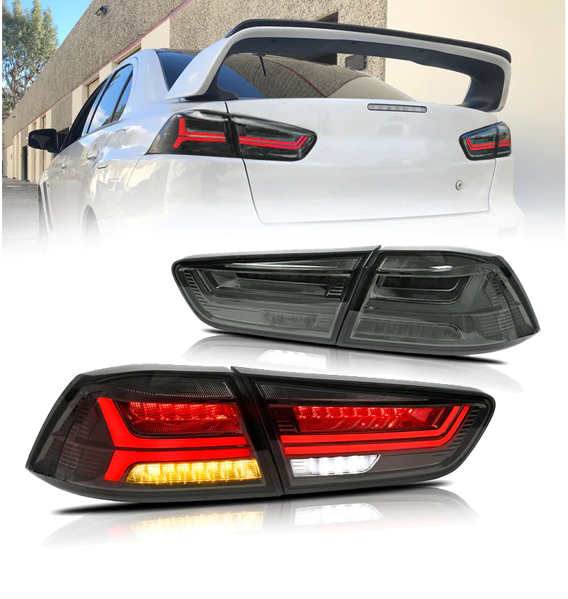 Evo Rize Rear Light Mitsubishi Lancer Evo X / 10 / Lancer / Ralliart LED Tail Lights ...