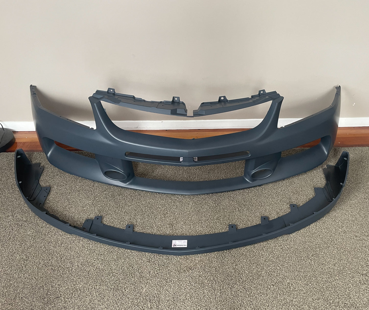 Mitsubishi Lancer Evo 9 Style Front Bumper - PLASTIC (CT9A Evo IX)