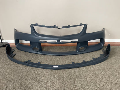 Mitsubishi Lancer Evo 9 Style Front Bumper - PLASTIC (CT9A Evo IX)