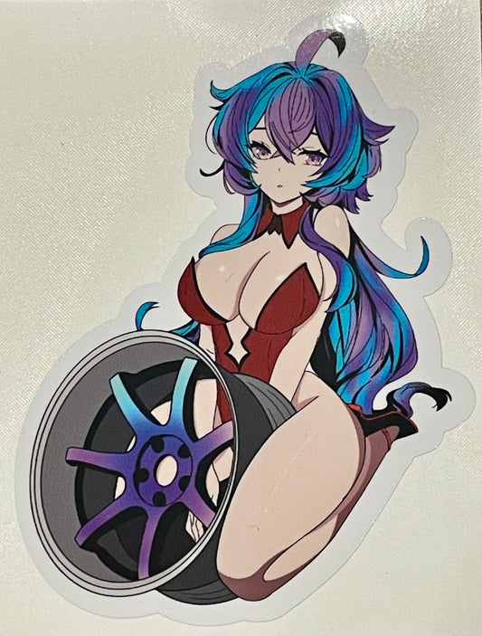 T7R Asterism Babe Decal / Sticker - Full Colour