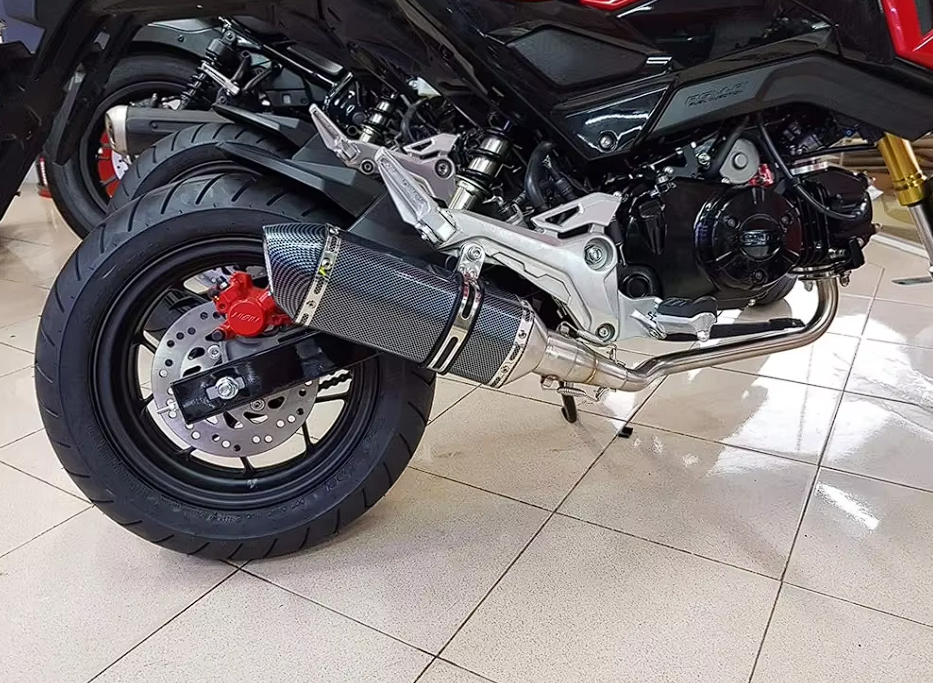 Honda Grom MSX125 Full Bolt-On Exhaust (2013 - 2020) (Carbon Fiber)