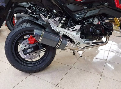 Honda Grom MSX125 Full Bolt-On Exhaust (2013 - 2020) (Carbon Fiber)