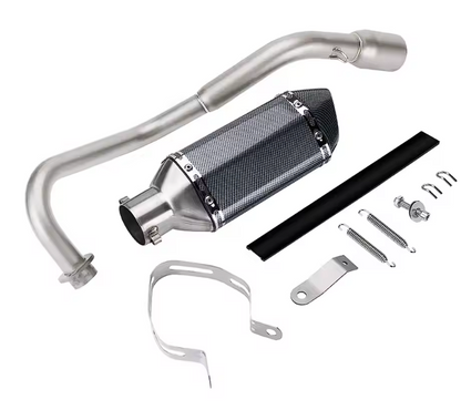 Honda Grom MSX125 Full Bolt-On Exhaust (2013 - 2020) (Carbon Fiber)