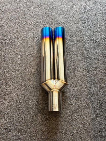 Stainless Steel 3" (76mm) Shotgun Exhaust Tip (High Quality Stainless Steel)