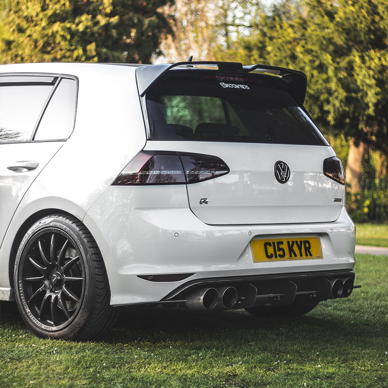 VW Golf Mk7 / Mk7.5 R-Line Rear Spoiler - Oettinger Style (High Qualit ...