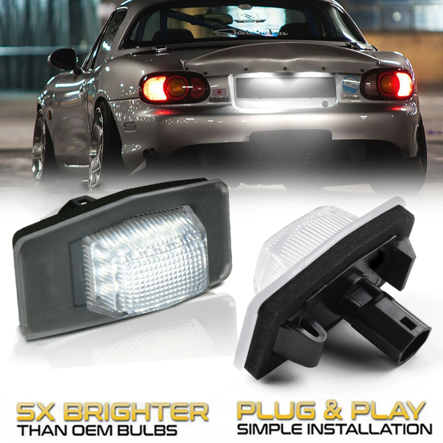 Mazda Mx5 / Miata & Other LED Number Plate Lights